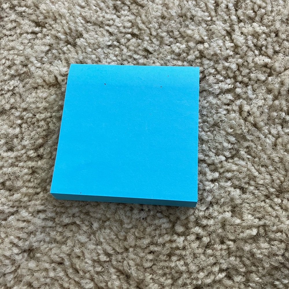 Blue Pack Post-It Notes Sticky Notes - Picture 3 of 4